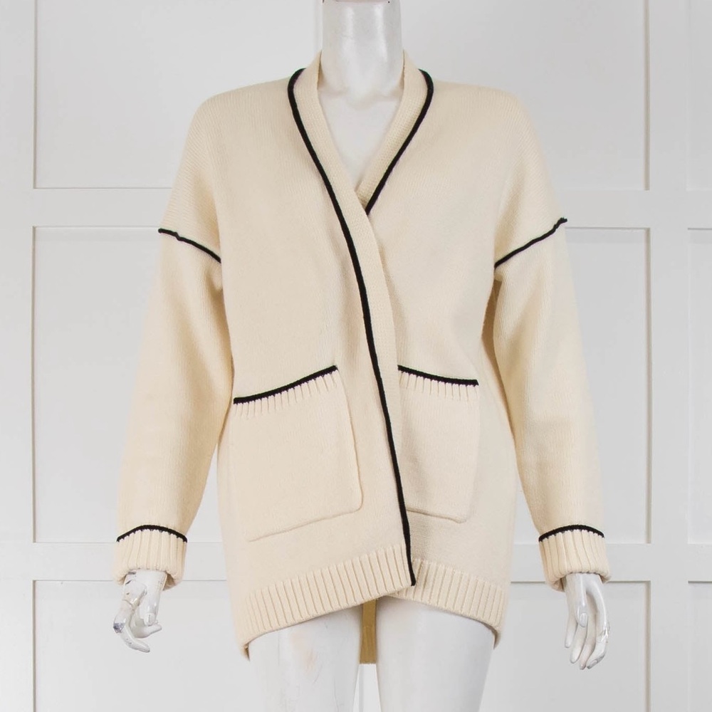 Maje Wool Blend Cardigan - Picture 8 of 10